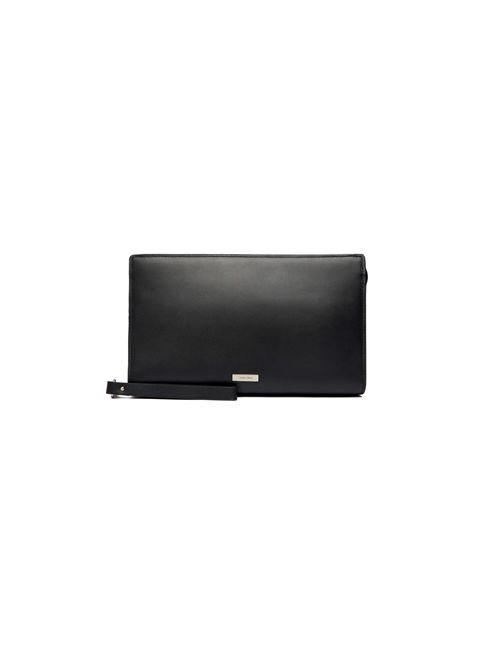 CALVIN KLEIN leather pouch bag with logo CALVIN KLEIN | LV04D1109GUB1